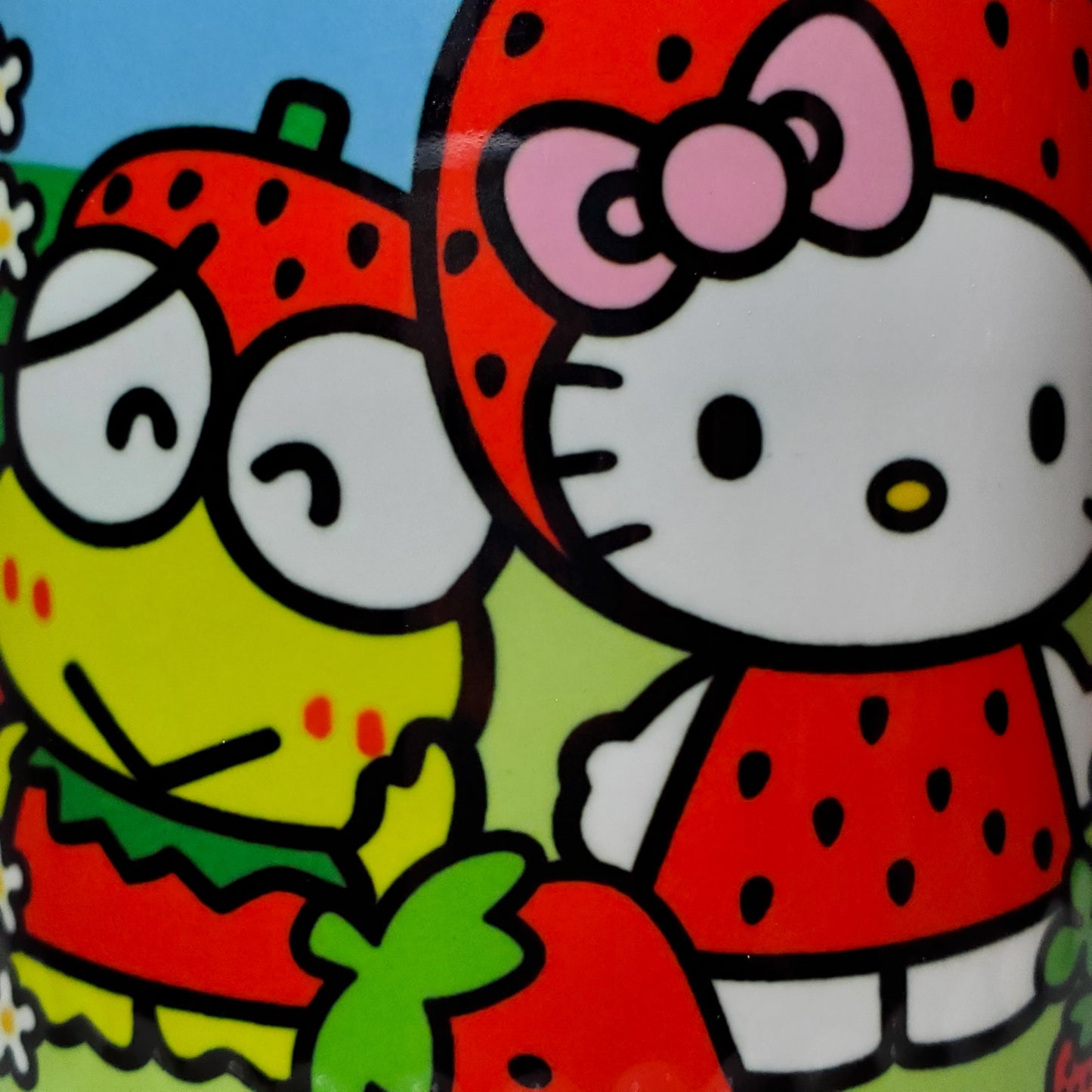 Hello Kitty and friends as strawberries. (Customizable)