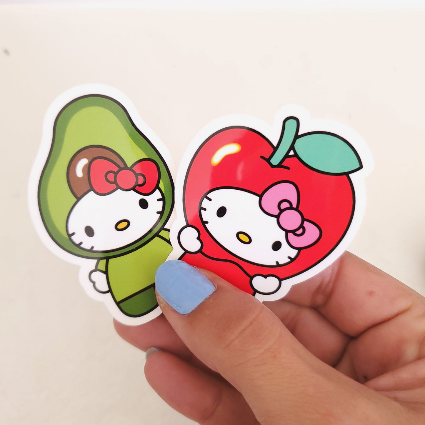 Hello Kitty Fruit Stickers and Magnet