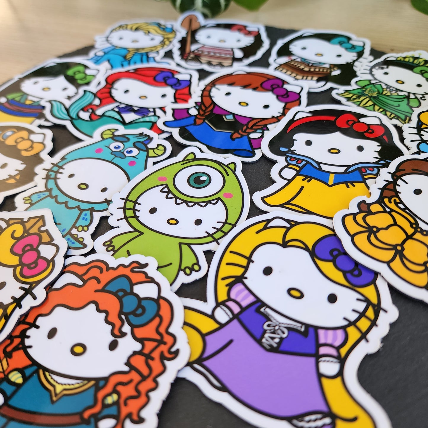 Disney Princess Hello Kitty Stickers and Magnets